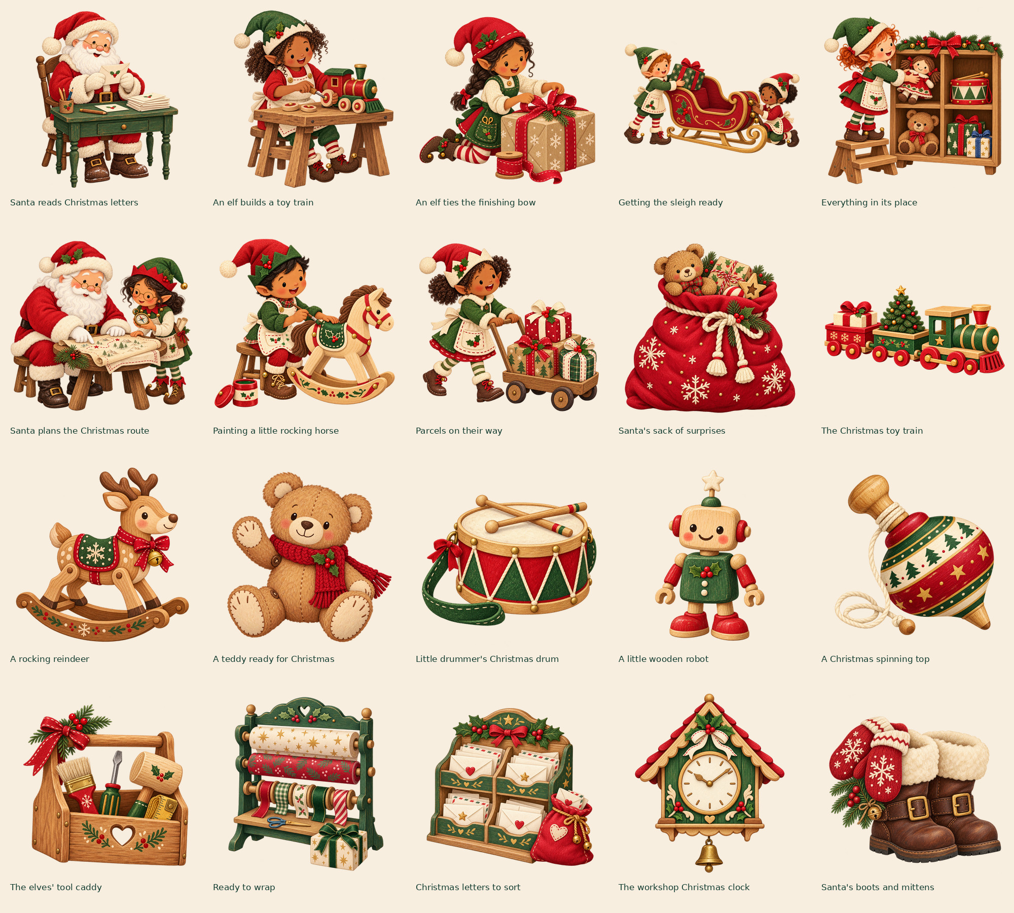 Complete individual illustration inventory