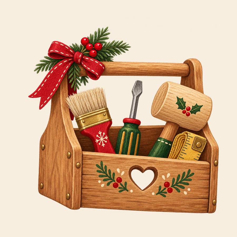 The elves' tool caddy