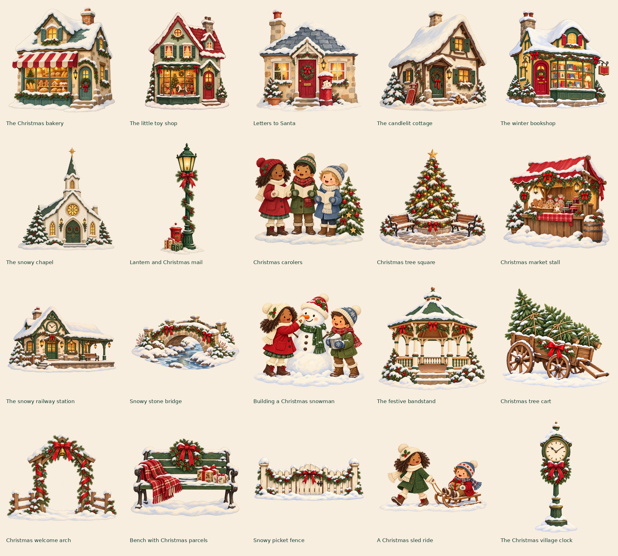Complete individual illustration inventory